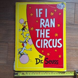 ⭐️3/$20 Dr. Seuss 'If I Ran the Circus' Soft Cover Book
